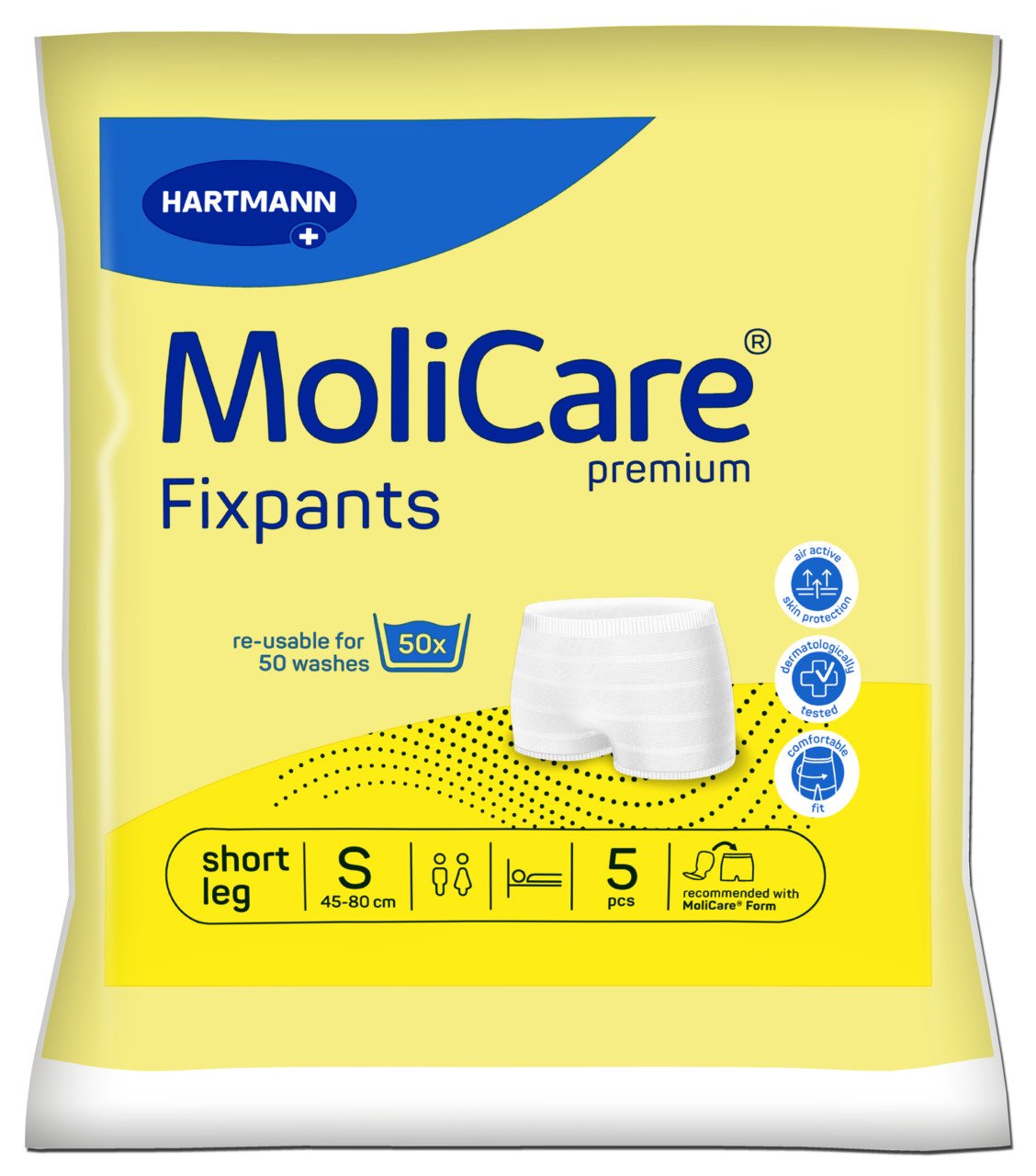 MoliCare Premium Fixpants Short Leg Small