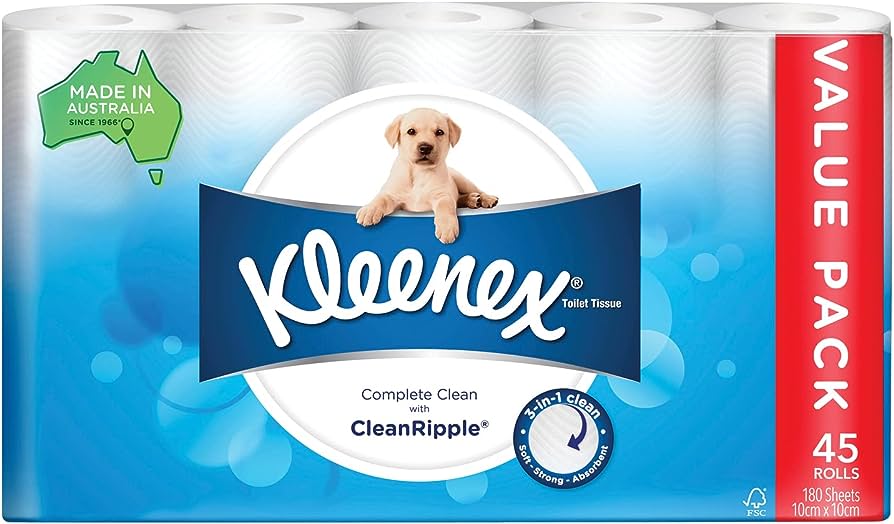 Kleenex White 45 Pack