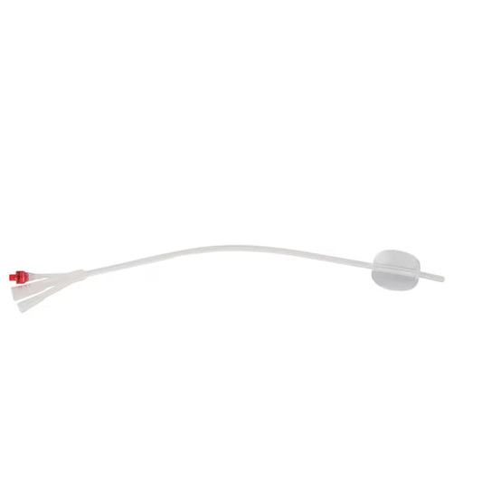 Coloplast X-Flow Prostatic Catheter Silicone 3-Way Short Open Tip 42cm 30-50ml (Box 5)