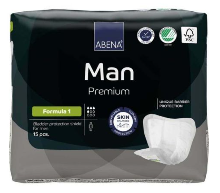 ABENA Man Formula 1 450Ml (Packet 15)