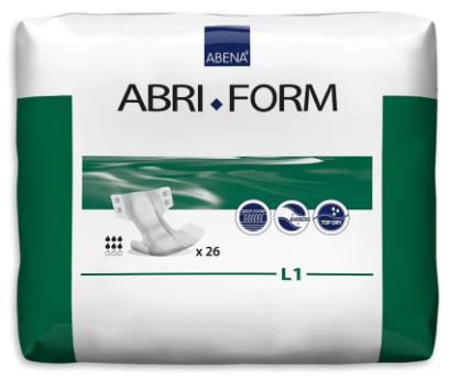 Abri-Form L1 Comf Grn 2300Ml 100-150Cm (Packet 26)