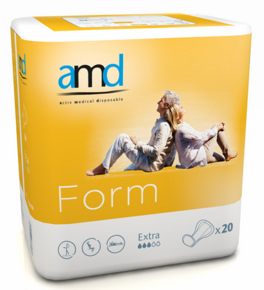 AMD Form Anatomical Shaped Extra (PE) 1700ml 20 (Packet 20)