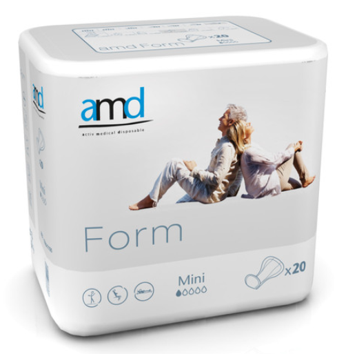 AMD Form Anatomical Shaped Mini (TBS) 1150ml 20 (Packet 20)