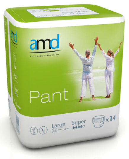 AMD Pant Large super 1800ml 90-135cm 14 (Packet 14)