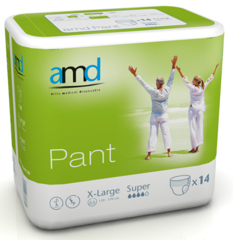 AMD Pant X-Large super 1600ml 110-170cm 14 (Packet 14)