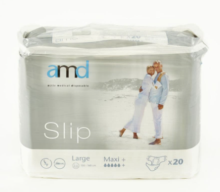 AMD Slip X-Large Maxi 4000ml 140-175cm 20 (Carton 3)