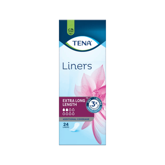Tena Liners Extra Long Length 75ml
