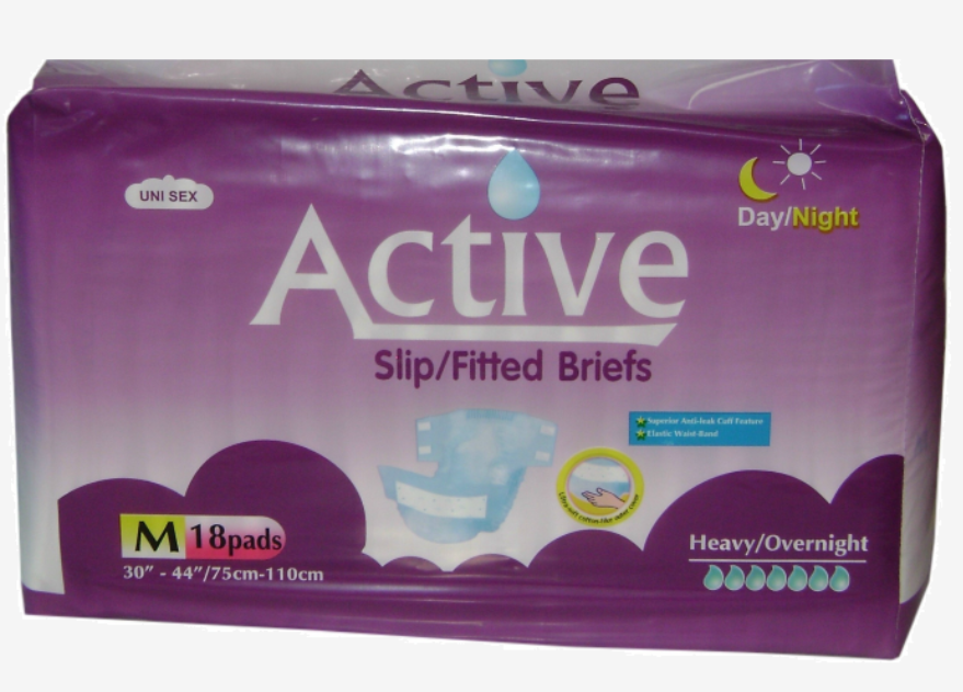 Active Slips Premium Medium 75-110cm (Packet 18)