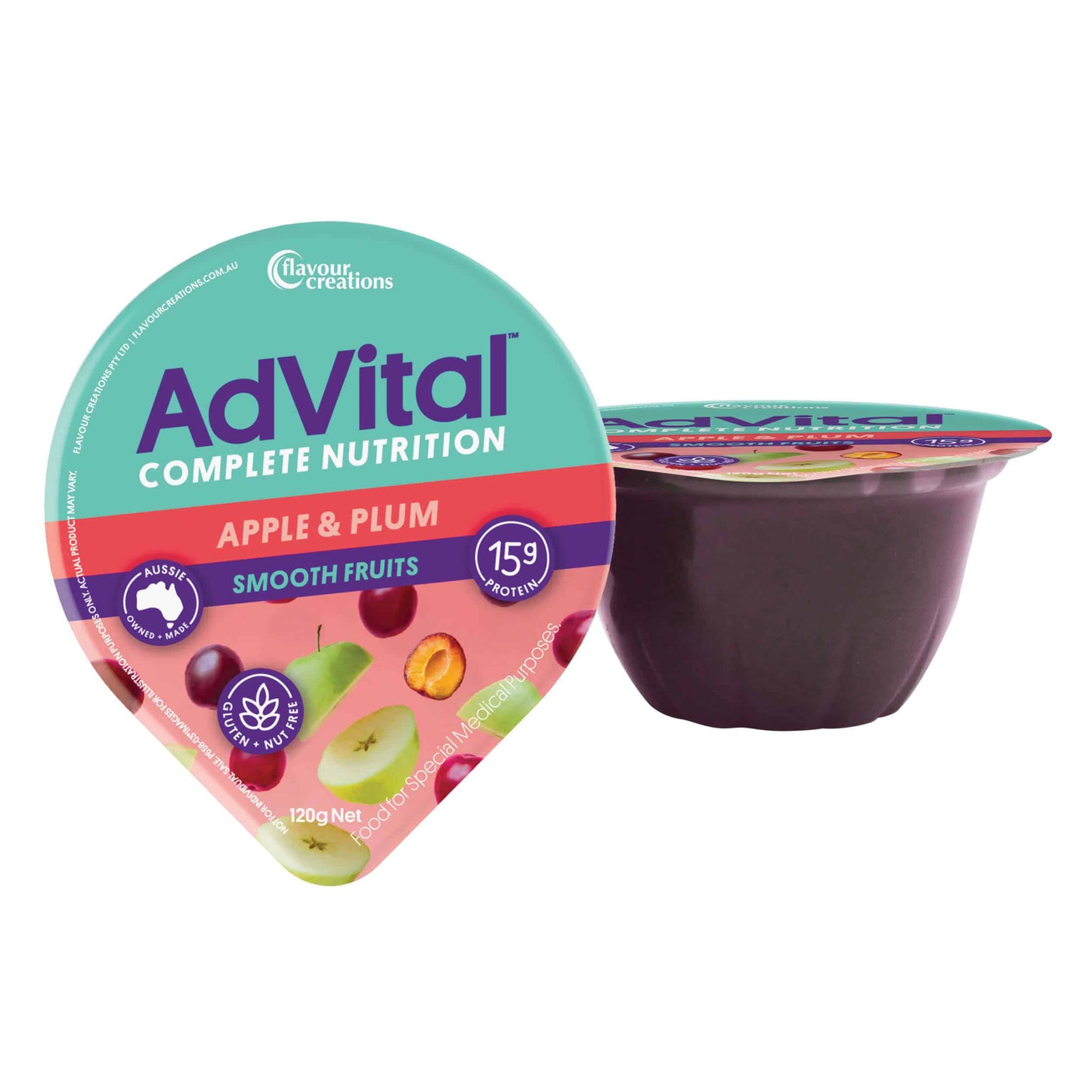 FC AdVital NC Smooth Fruits Apple & Plum