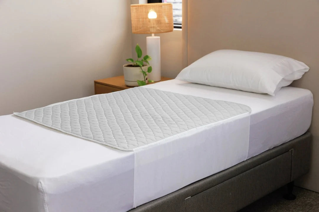 Buddies Absorb-Max Bed Pad 90 x 90 Tucks Charcoal