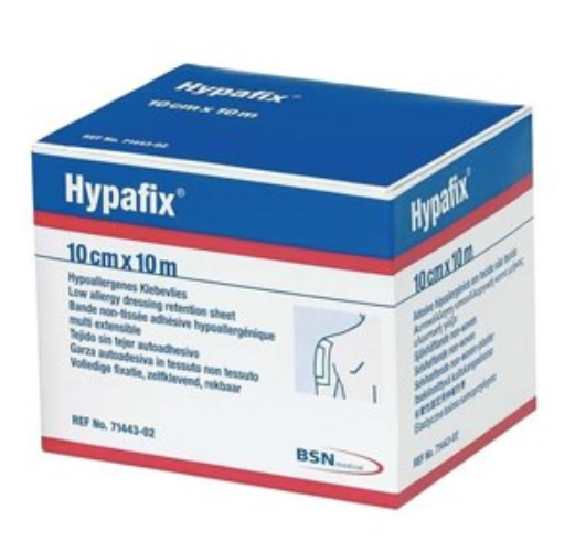 Hypafix Dressing Retention Tape 10cm x 10m (Each)