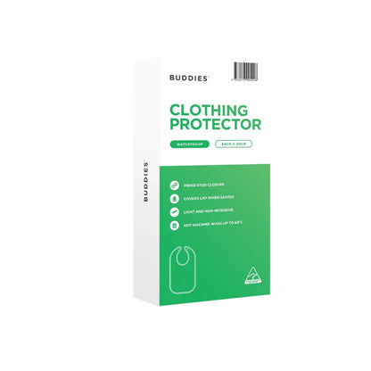 Buddies Clothing Protector Press Stud Closure Standard