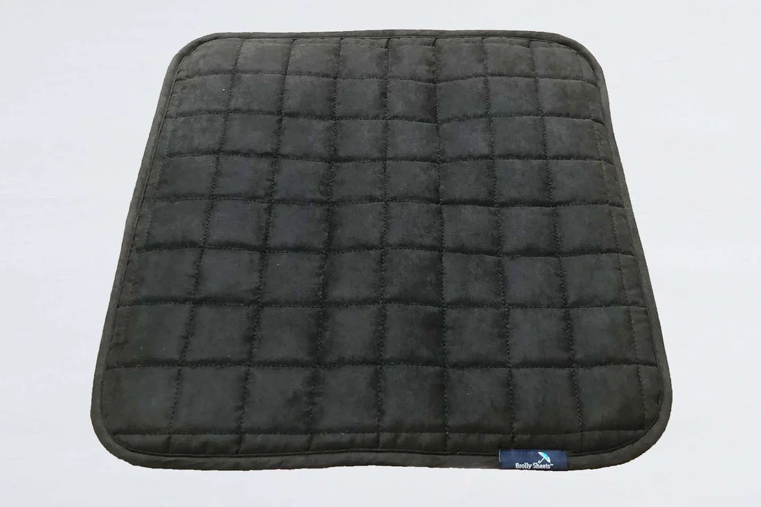 Brollysheets Chair Pad Medium Black