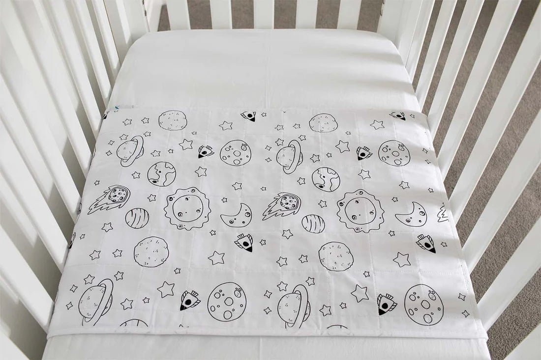 Brollysheets Bed Pad Cot Galaxy