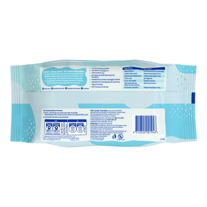 Curash Simply Water Baby Wipes (Packet 80)