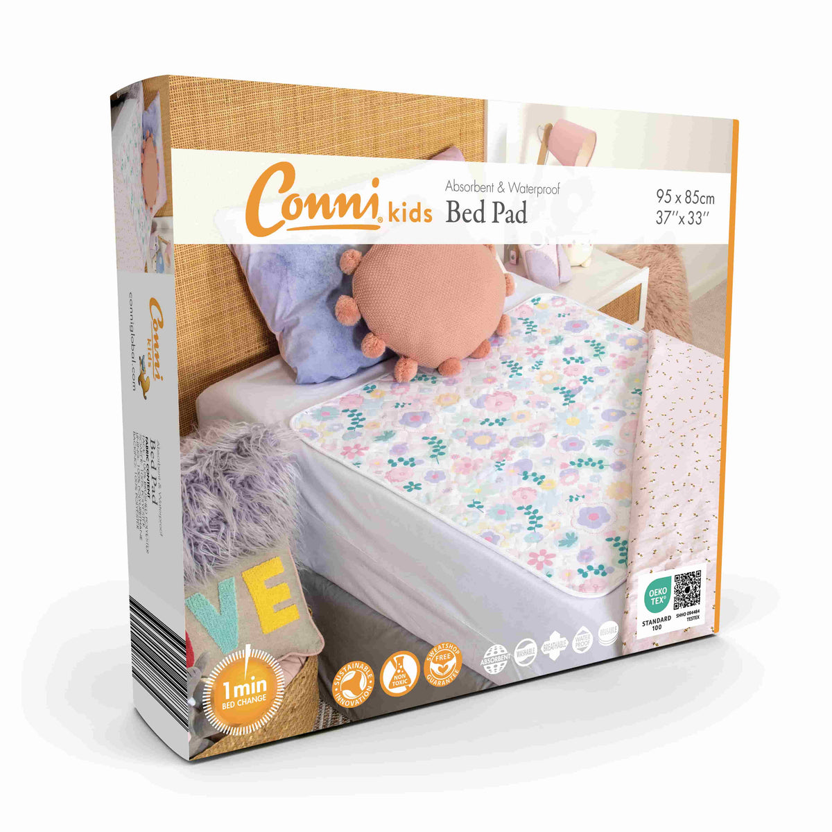 Conni Kids Bed Pad (No Tucks) Assorted Prints