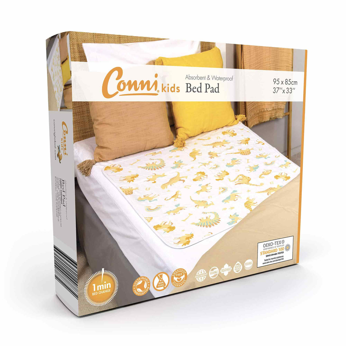 Conni Kids Bed Pad (No Tucks) Assorted Prints