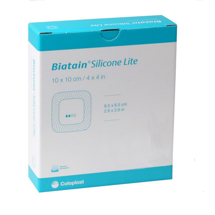 Coloplast Biatain Silicone Lite Adhesive Foam (Box 5)