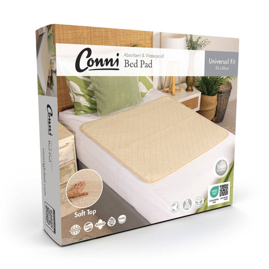 Conni Plush Top Bed Pad Fawn