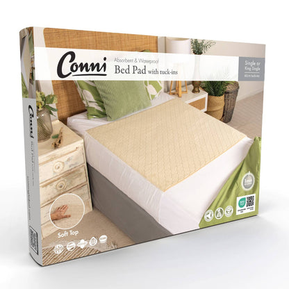 Conni Plush Top Bed Pad Fawn