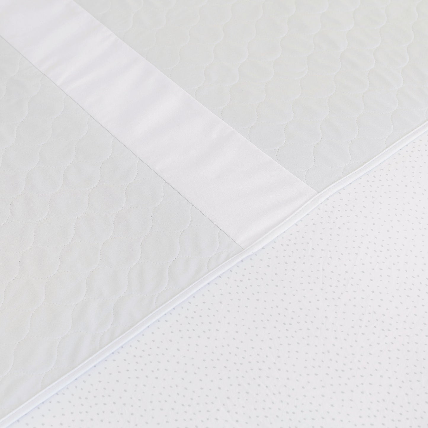 Conni X-wide Dual Bed Pad with Tuck-ins White