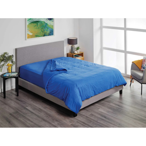 Protect a Bed Fusion TENCEL™ Quilt/Doona Cover - Cobalt Queen