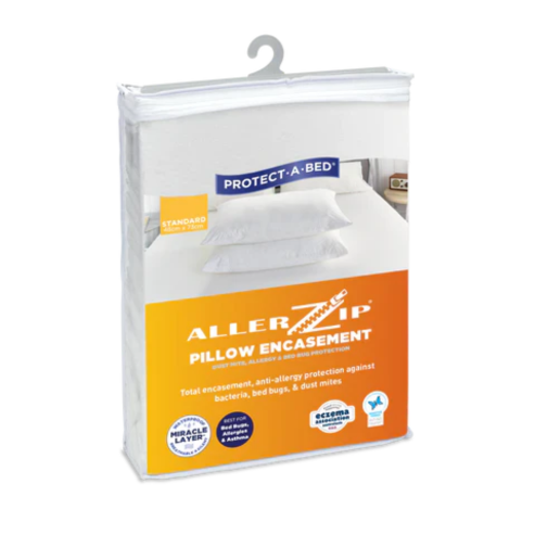 Protect a Bed Allerzip® Mattress Encasement Waterproof Pillow Protectors Standard (11023)