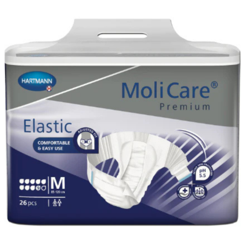 MoliCare® Premium Elastic - Medium 85-120cm 9 Drops 3521ml (Packet 26)