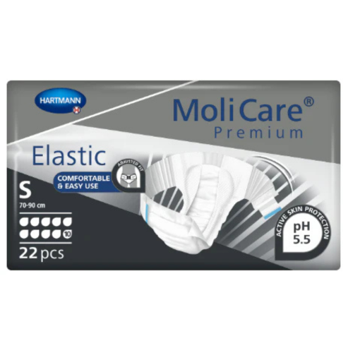 MoliCare® Premium Elastic - Small 70-90cm 10 Drops 2800ml (Packet 22)