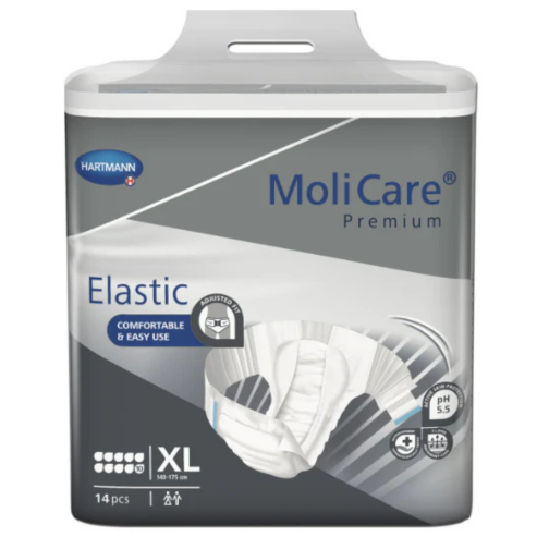 MoliCare® Premium Elastic - XLarge 140-175cm 10 Drops 4500ml (Packet 14)