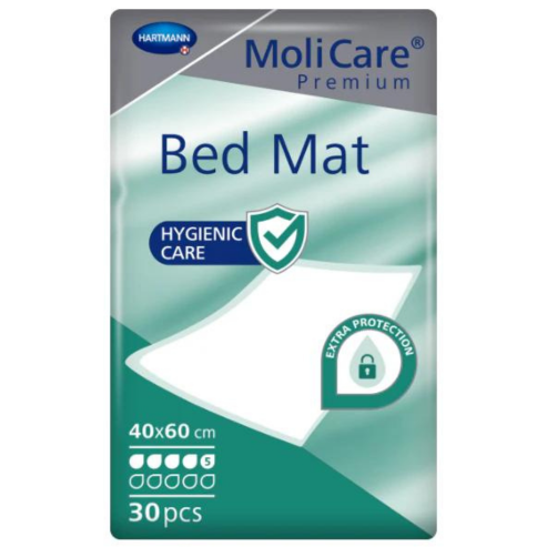 MoliCare® Premium Bed Mat - 40cm x 60cm 5 Drops 400ml (Packet 30)