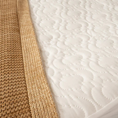 Brollysheets Quilted Mattress Protector Cot