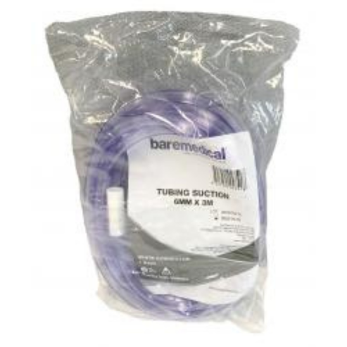 BareMed TUBING SUCTION 6MM X3M (Each)