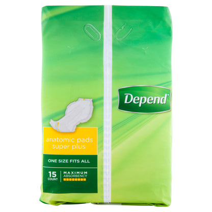 Depend Anatomic Pads Super Plus
