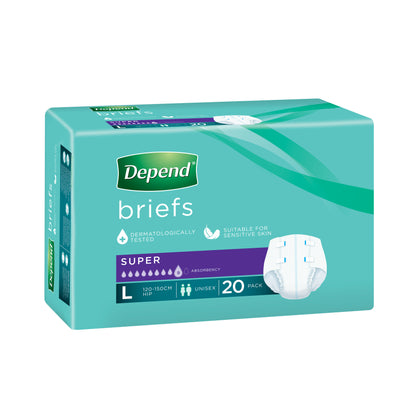 Depend Super Brief Large