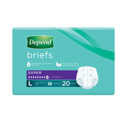 Depend Super Brief Large