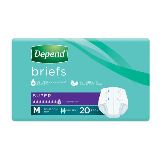 Depend Super Brief Medium