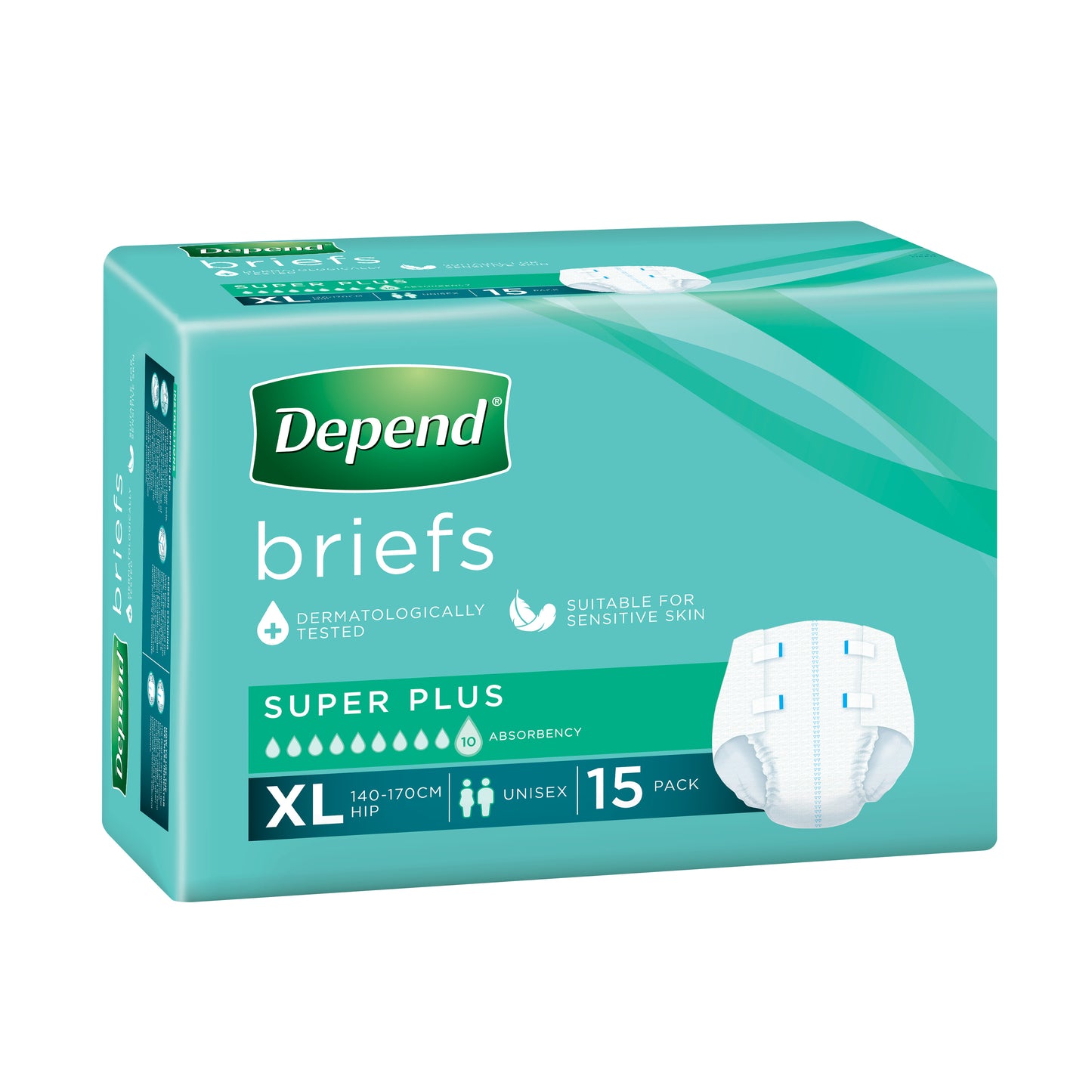 Depend Super Plus Brief XLarge