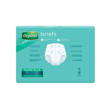 Depend Super Plus Brief XLarge