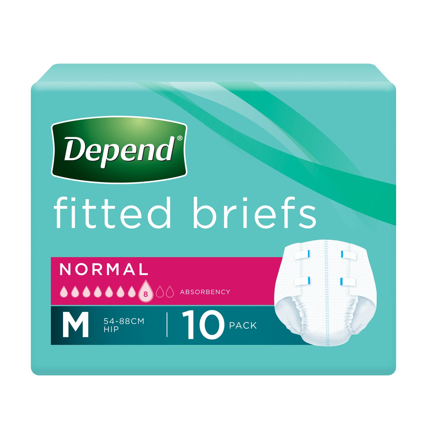 Depend Normal Brief Medium