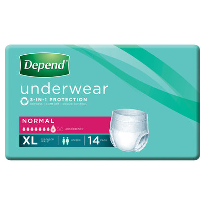 Depend Normal Pants XLarge