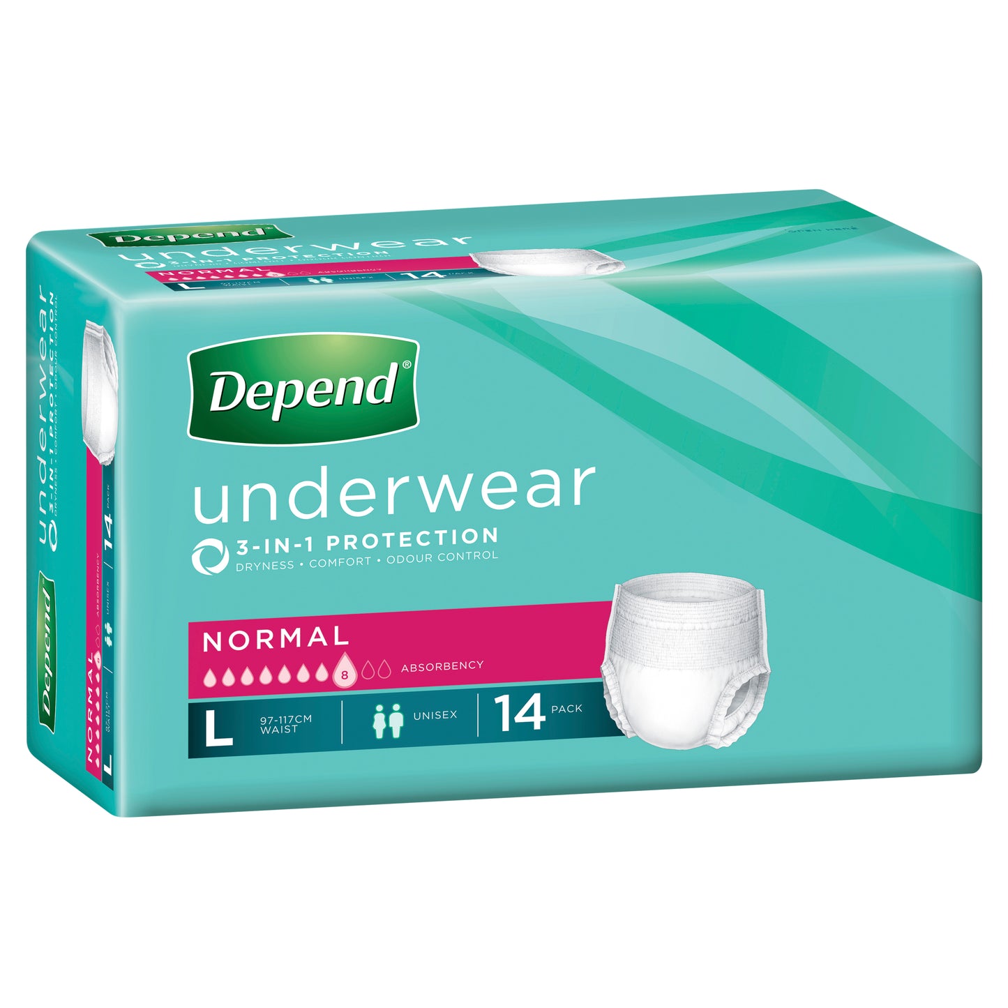 Depend Normal Pants Large