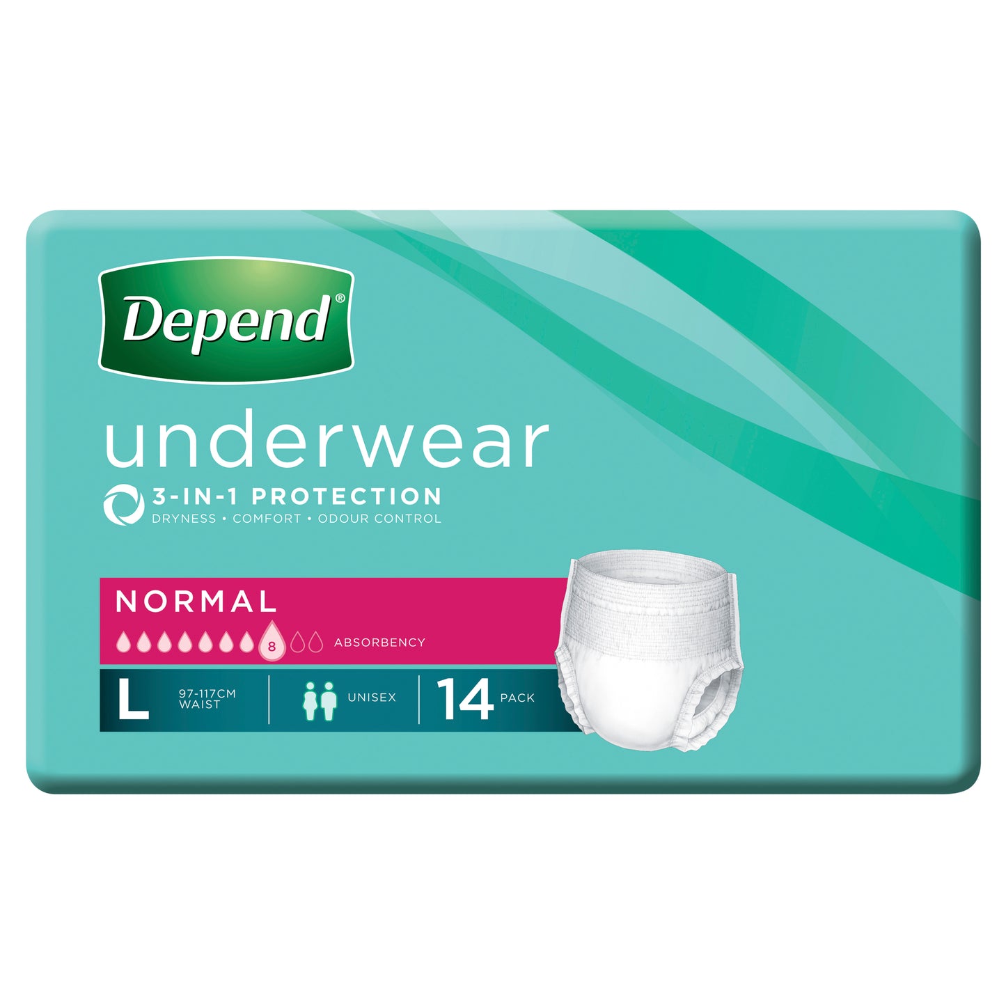 Depend Normal Pants Large