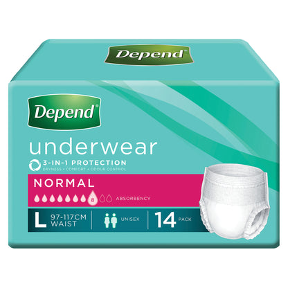 Depend Normal Pants Large