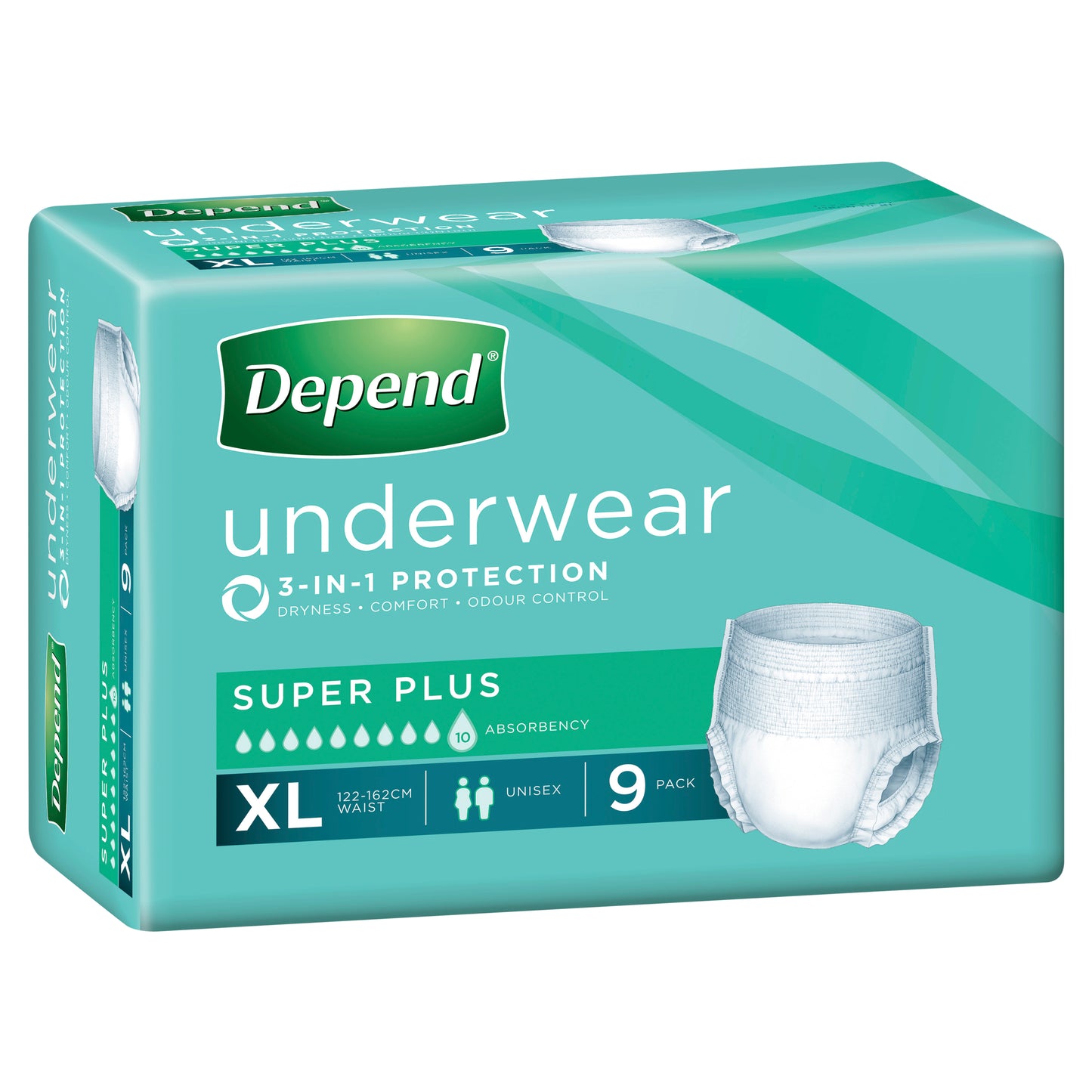 Depend Super Plus Pants XLarge