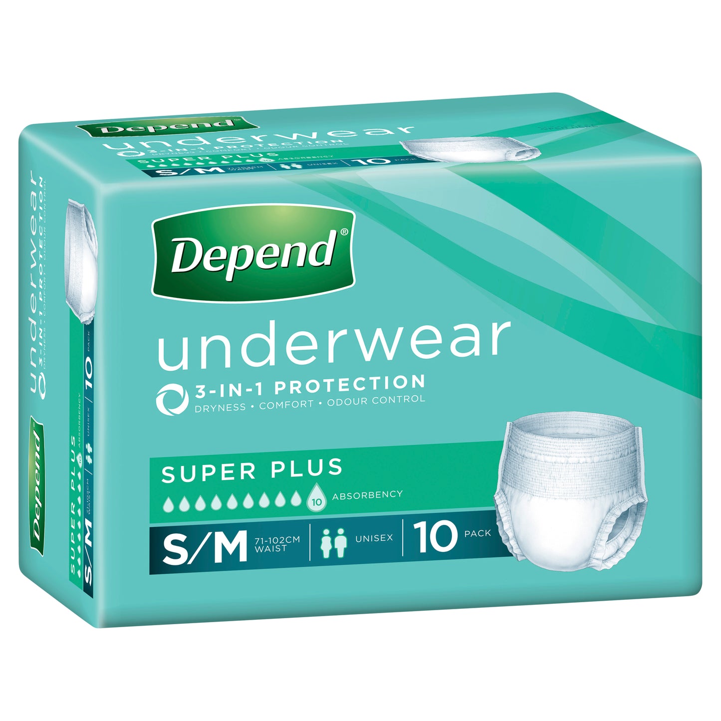 Depend Super Plus Pants Medium