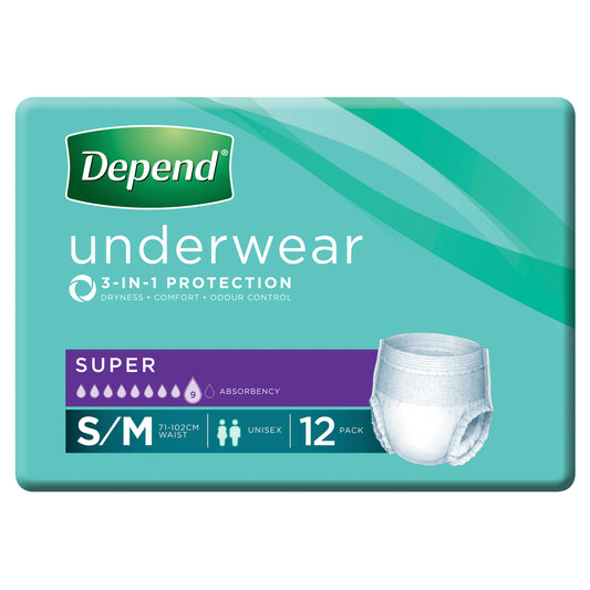 Depend Super Pants Medium