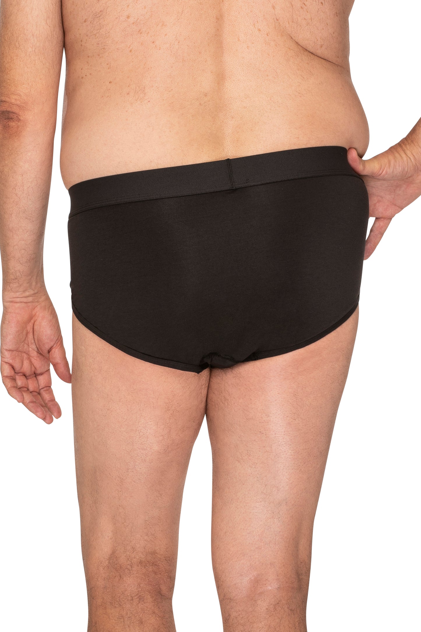 Depend Black Mens Brief Large