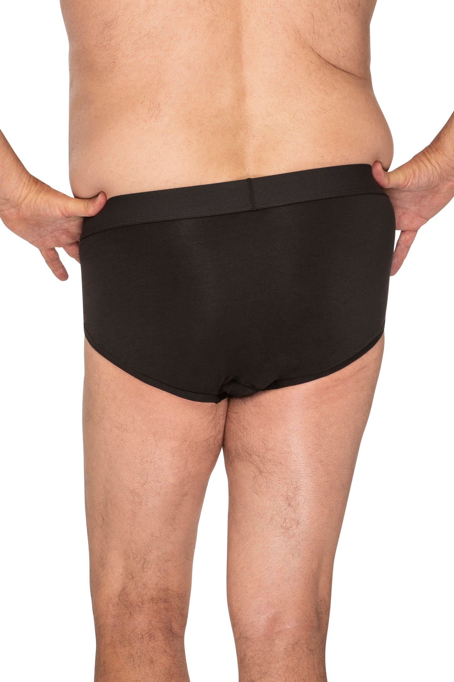 Depend Black Mens Brief Large