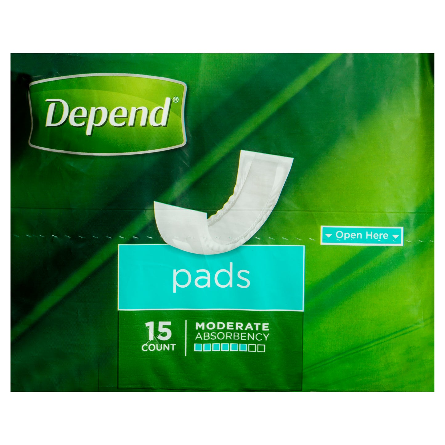 Depend Unisex Anatomically Shaped Pads